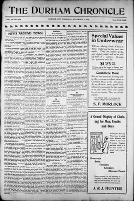 Durham Chronicle (1867), 2 Dec 1915