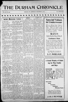 Durham Chronicle (1867), 9 Dec 1915