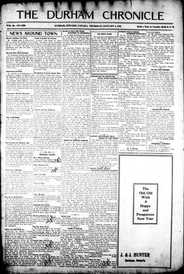 Durham Chronicle (1867), 4 Jan 1923