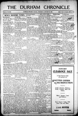 Durham Chronicle (1867), 25 Jan 1923