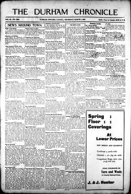 Durham Chronicle (1867), 1 Mar 1923