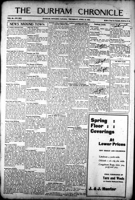 Durham Chronicle (1867), 12 Apr 1923