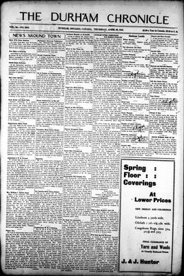 Durham Chronicle (1867), 19 Apr 1923