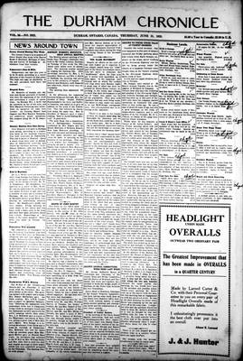 Durham Chronicle (1867), 21 Jun 1923