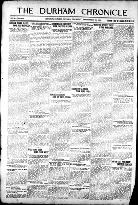 Durham Chronicle (1867), 20 Sep 1923