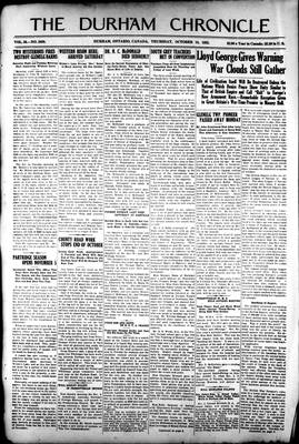 Durham Chronicle (1867), 18 Oct 1923