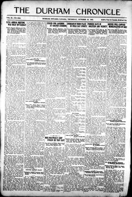 Durham Chronicle (1867), 25 Oct 1923