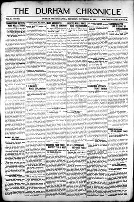 Durham Chronicle (1867), 15 Nov 1923