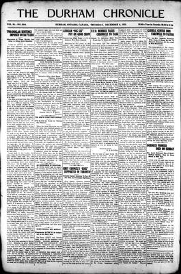 Durham Chronicle (1867), 6 Dec 1923