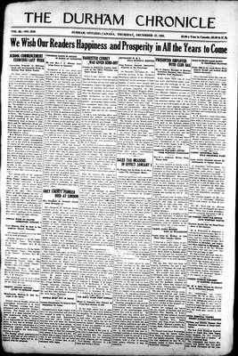 Durham Chronicle (1867), 27 Dec 1923