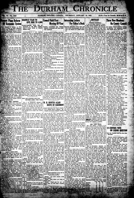 Durham Chronicle (1867), 10 Jan 1935