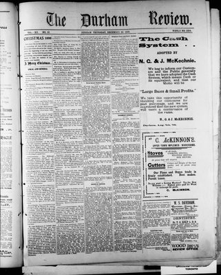 Durham Review (1897), 22 Dec 1898