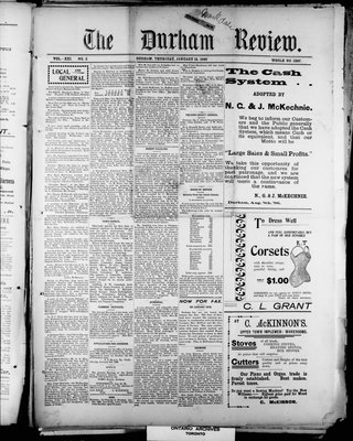 Durham Review (1897), 12 Jan 1899