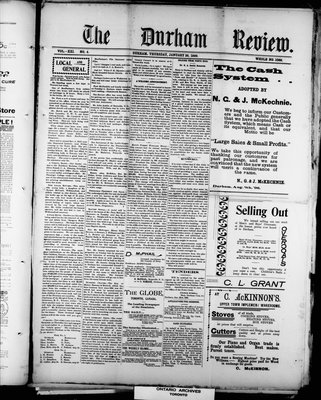 Durham Review (1897), 26 Jan 1899