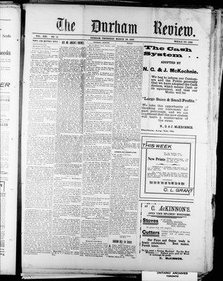 Durham Review (1897), 30 Mar 1899