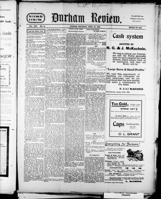 Durham Review (1897), 20 Apr 1899