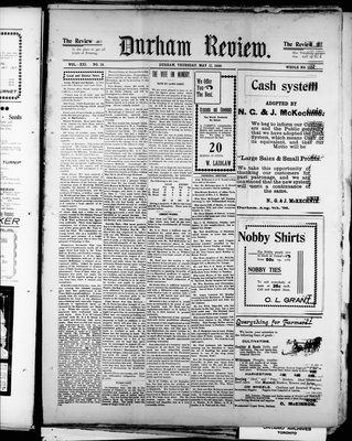 Durham Review (1897), 11 May 1899