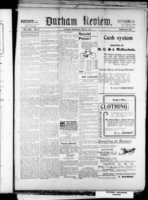 Durham Review (1897), 13 Jul 1899