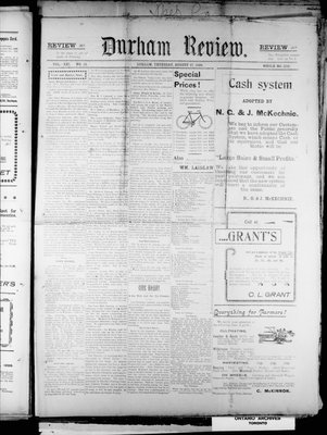 Durham Review (1897), 17 Aug 1899