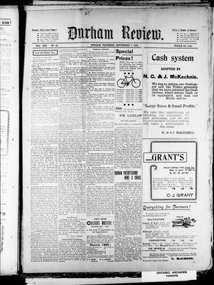 Durham Review (1897), 7 Sep 1899