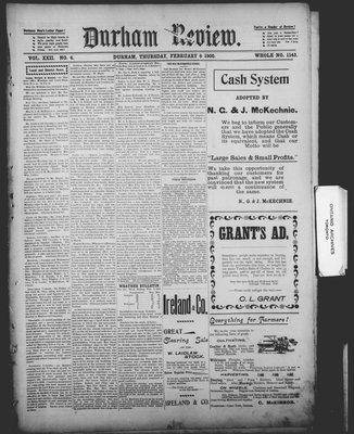 Durham Review (1897), 8 Feb 1900