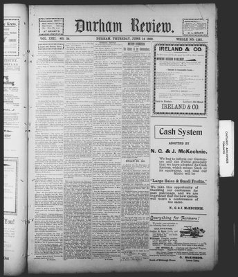 Durham Review (1897), 14 Jun 1900