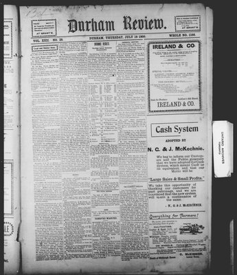 Durham Review (1897), 19 Jul 1900