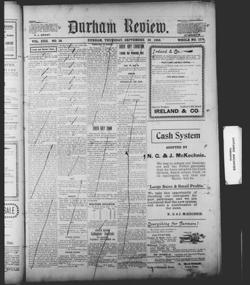 Durham Review (1897), 20 Sep 1900