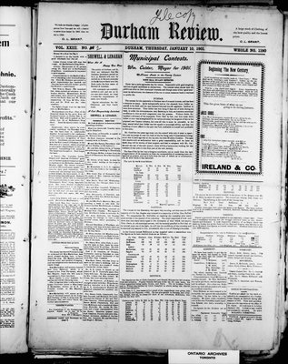 Durham Review (1897), 10 Jan 1901