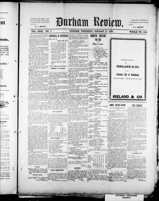 Durham Review (1897), 17 Jan 1901