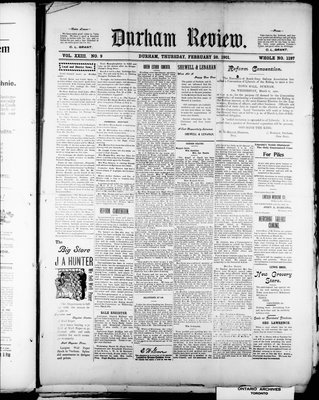 Durham Review (1897), 28 Feb 1901