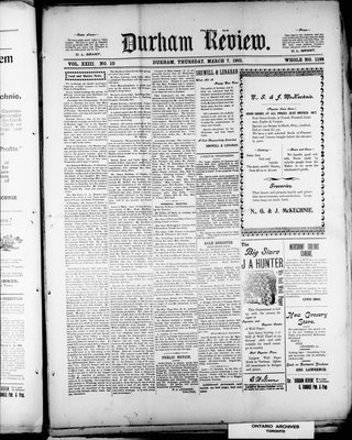 Durham Review (1897), 7 Mar 1901