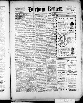 Durham Review (1897), 11 Apr 1901