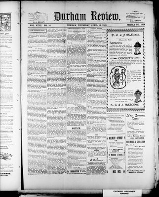 Durham Review (1897), 18 Apr 1901