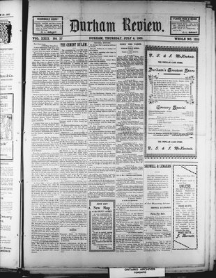 Durham Review (1897), 4 Jul 1901