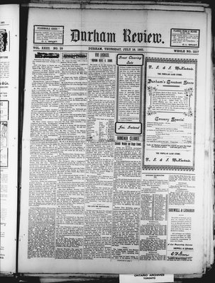 Durham Review (1897), 18 Jul 1901