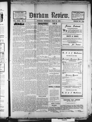 Durham Review (1897), 25 Jul 1901