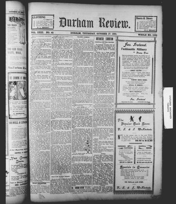 Durham Review (1897), 17 Oct 1901