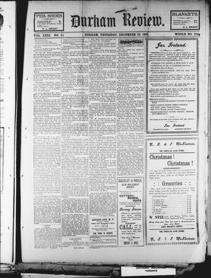 Durham Review (1897), 19 Dec 1901