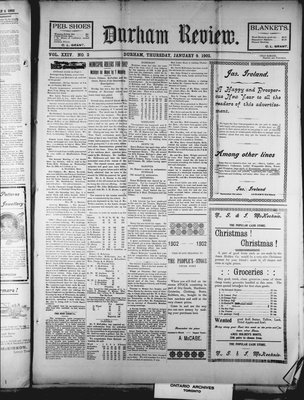 Durham Review (1897), 9 Jan 1902