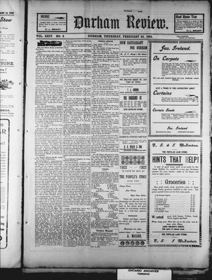 Durham Review (1897), 20 Feb 1902