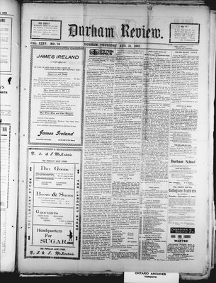 Durham Review (1897), 21 Aug 1902