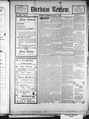 Durham Review (1897), 2 Oct 1902