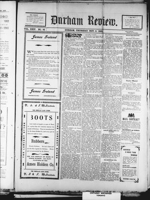 Durham Review (1897), 6 Nov 1902