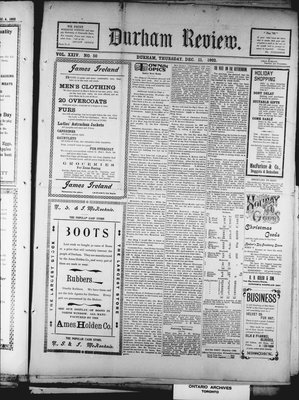 Durham Review (1897), 11 Dec 1902