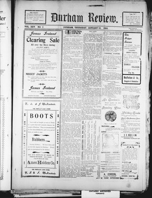 Durham Review (1897), 15 Jan 1903