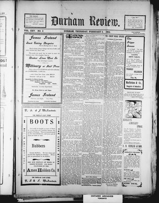 Durham Review (1897), 5 Feb 1903