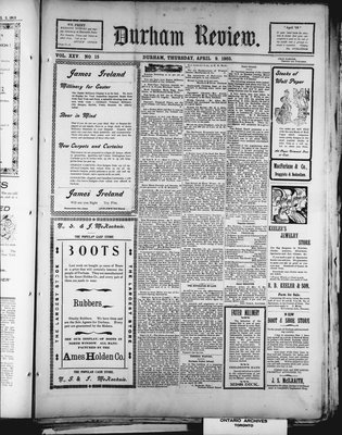 Durham Review (1897), 9 Apr 1903