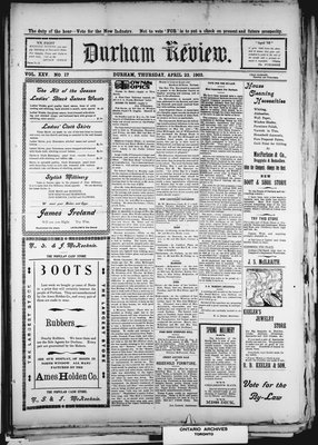 Durham Review (1897), 23 Apr 1903