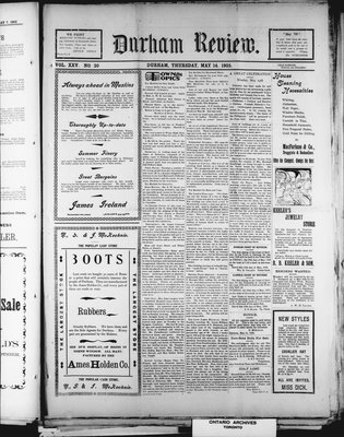 Durham Review (1897), 14 May 1903